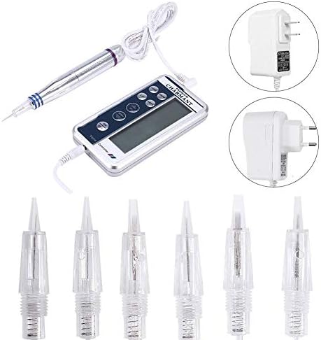 Mohuan 6pcs Microblading Permanent Makeup Eyebrow Tattoo Digital Charmant Embroider Machine