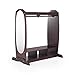 Guidecraft Dress Up Storage – Espresso: Kids' Costume Dresser, Armoire with Rack, Toy Bins and Full Mirror - Playroom Organizer, Children Room Furniture