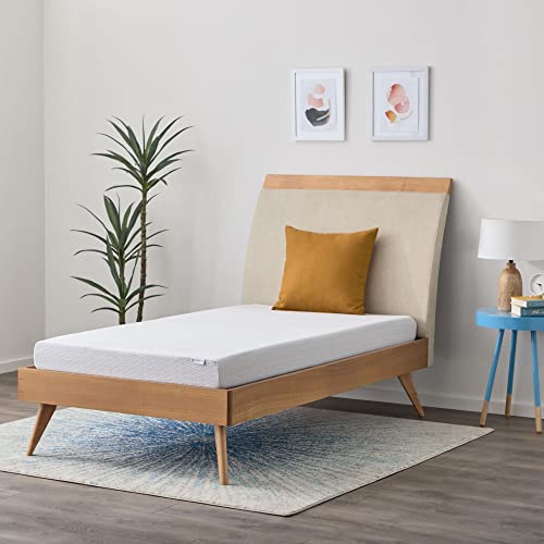 Linenspa 6 Inch Gel and Bamboo-Charcoal Memory Foam Mattress – Firm Feel – Full