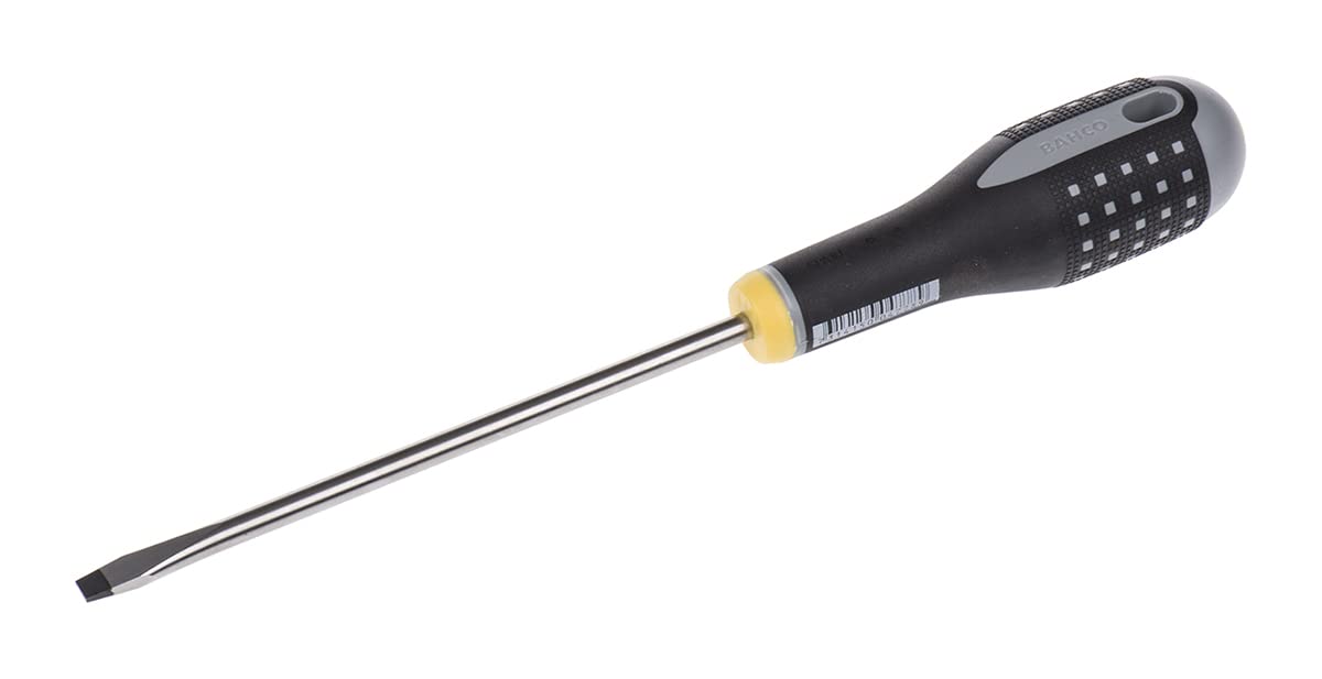 Bahco BE-8255 Ergo Screwdriver for Slotted Head Screws, Multi-Colour, 272 mm — image 1