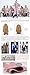 Miya Women's Faux Leather Jacket Quilted Bomber Jacket Short Coat Pink Large