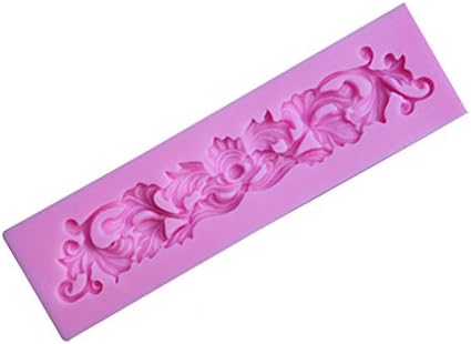 Blisscomdep 3D Sculpted Flower Silicone Lace Mold DIY GumPaste/Fondant/Sugarcraft/Cake Decorating Tool