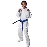 White Light Weight Karate Uniform Size 4