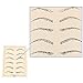Microblading Practice Skin - Yuelong 3PCS Tattoo Practice Skin for Eyebrow, Permanent Makeup Eyebrows Skin, Realistic Double-Sided Tattoo Skin Practice for Tattoo Supplies,Microblading Supplies