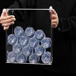 HAIWENFEIQI Acrylic Display Case for Lego Lunar