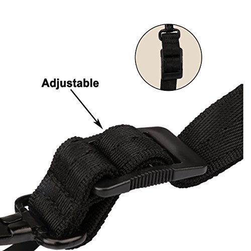 CIEHER Saxophone Strap Adjustable Harness of Neck Strap for Tenor Alto Saxophone With Snap Hook - Thumbnail 2