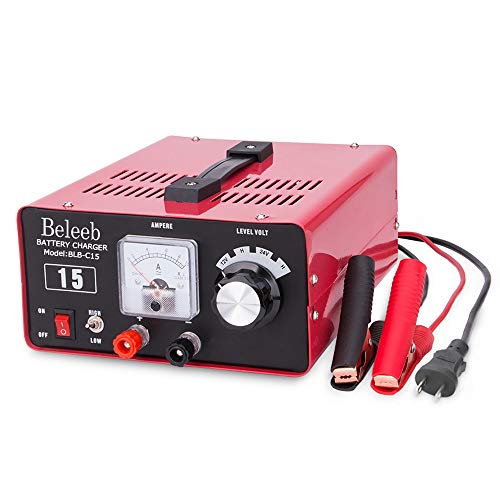 12V / 24V Battery Charger, 15A / 8A Voltage Current Adjustable, with