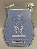 Coconut Cotton Scentsy Wickless Candle Tart Warmer Wax 3.2 Fl Oz, 8 Square