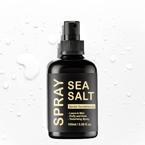 LBOYLOVE® Sea Salt Spray for Hair, Men's Texturizing Surf Spray for Adding Volume & Texture, Hair Volume for Men, Light Hold & Natural Finish, Ideal for All Hair Types & Lengths, 100ml/3.38 fl.oz.