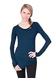 Hard Tail Long Skinny Tee - Midnight
