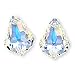 SWAROVSKI ELEMENTS Crystal Baroque Pendant #6090 16mm Crystal AB (2)