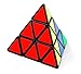 Fusicase New Fashion Style Educational Toy Magic Cube Triangle   Speed Cube Perfect Gift for Kids Children(Black)