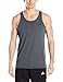 adidas Men's Training Ultimate Tank, Dark Grey Heather, Medium