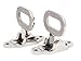 Red Hound Auto 2X Stainless Steel Folding Step Assist Grab Handle Marine Grade Safety Truck RV Boat Foot
