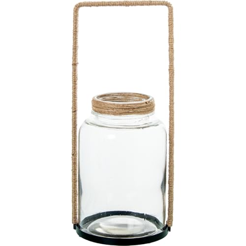 PORTAVELAS CRISTAL C/ASA_°13X33CM