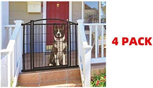 Carlson Pet Weatherproof Outdoor Walk-Thru Pet Gate