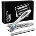 [LATEST 2021] Nail Clippers, Nail Cutter, Toenail Clippers for Thick, Fingernail Clippers, Stainless Steel Professional Nail Clippers for Men & Women with Gift BOX, Sharp, Durable