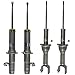 SENSEN 1160 Front or Rear Struts Compatible with 1992-1995 Honda Civic Full Set