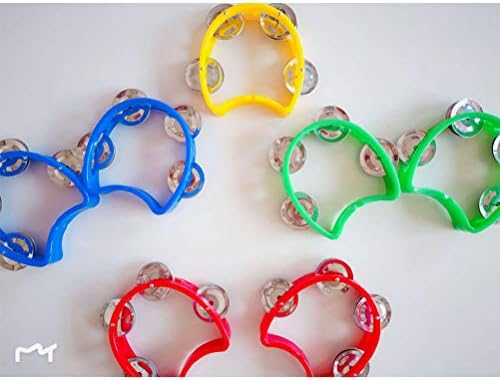 5ピースランダムミックスカラーミュージカルパーカッションタンバリンプラスチック録音コンボタンバリン子供のためのおもちゃを教える B086bnfnjz 576円 激安通販ショッピング 超人気 専門店 人気海外一番 超美品再入荷品質至上 当店一番人気