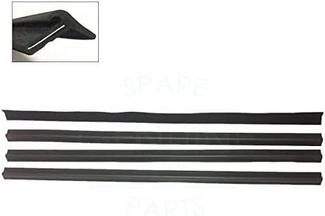 DOOR WINDOW GLASS OUTER RUBBER SEAL SET,1267250365