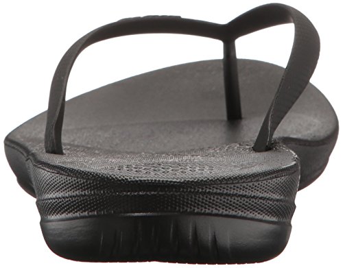 FitFlop Men's IQUSHION Ergonomic FLIP-Flops, Black, 8 M US | Pricepulse