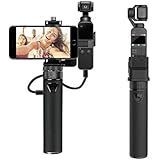 Smatree Portable Osmo Pocket PowerStick(Power Bank) Compatible for DJI Osmo Pocket,Handheld Smartphone Holder Mount Bracket for Osmo Pocket Camera