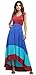 Sarin Mathews Womens Sleeveless Scoop Neck High Low Beach Maxi Dress Multicolor S
