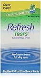 Refresh Tears Lubricant Eye Drops 15 Milliliter (2 Bottles)