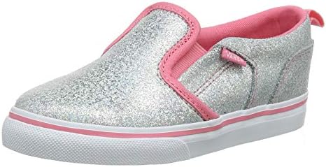 iridescent slip on shoes