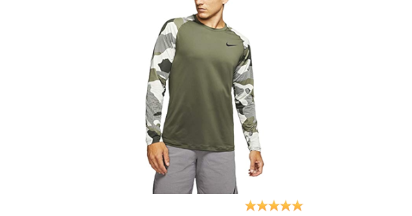 nike pro camo long sleeve