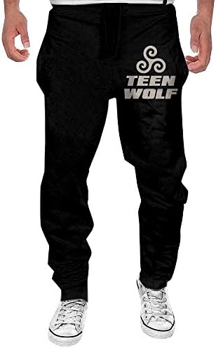 Monster Men's Teen Wolf Series Ttaning Pannts M Black