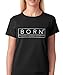 Born Squared | Born Again Christian Unisex Shirt (Medium, Black)