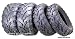 Set of 4 New WANDA ATV/UTV Tires 25x8-12 Front & 25x10-12 Rear /6PR P373-10243/10244 ...
