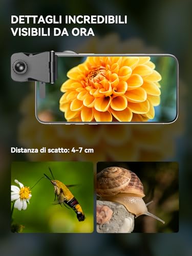 Apexel Macro Lens for Smartphone,100mm Macro Lens for iPhone,Samsung Galaxy,Huawei and Most Smartphones