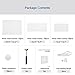 SONGMICS 5-Tier Rack, Space Saving 20-Pair Metal Shoe Units, Cabinet Storage Organizer, Ideal for Entryway Hallway Bathroom Living Room and Corridor, 34.3”L x 12.6”W x 34.6”H White ULPL25W