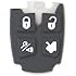 Used Code Alarm H5OT49 CATX4 Keyless Entry Remote Fob Transmitter - Tested With New Battery