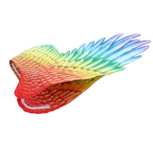 Chenway Cosplay Wings Angel Halloween Costume Accessory Wings/Glove Paw Mardi Gras Cosplay Pretend Play Dress Up (A) - Thumbnail 6