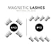 2018 Magnetic Eyelashes [No Glue]-Arishine Long Dual False Magnetic Eyelashes -Ultra Thin 3D Fiber Reusable Magnetic Eyelashes