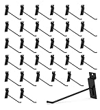 POETISKE Slatwall Hooks 32PC 10 Inch Slatwall