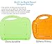 Magnetic Doodle Board with Enclosed Back Panel for Toddlers, Travel Size Magnetic Thicken Drawing Writing Tablet-Erasable Mini Sketching Pad with Pen 2 Stamps for Kids Childrens Birthday Gifts