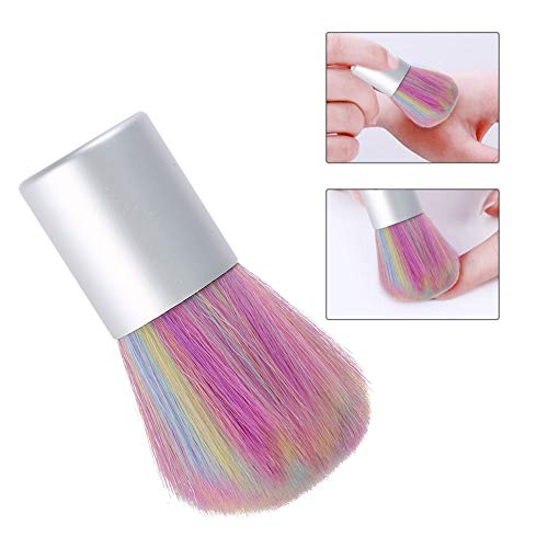 Soft Nail Cleaning Brush UV Gel,Powder Dust Remover Tool Manicure Tool