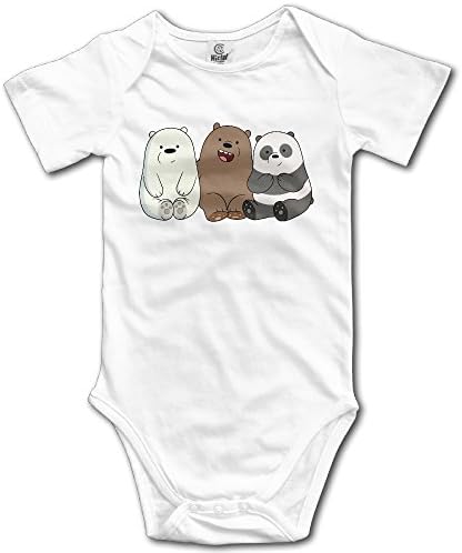 Cute And Popular Animals We Bare Bears Cute Baby Onesie Bodysuit