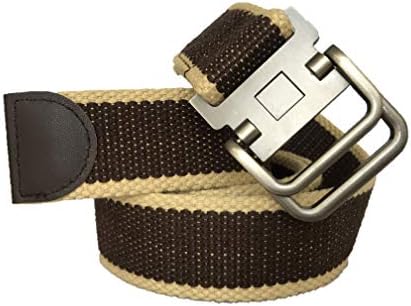 LEX TAVIS Military Tactical Web 100% Pure Washed Cotton Canvas Belt for Men & Boys