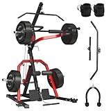 GMWD Leverage Gym, 2:1 Ratio Lever Gym with LAT Low