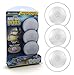 Bell+Howell Motion PODS Sensor Lights for Indoor and Home - Motion-Activated, Self-adhesing Or Semi-Portable w/Magnetic Base for Any Metallic Surface As Seen On TV (Set of 3)