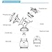 Haoqin Micro Cube Breastfeeding Pump Electric Comfort Single Breast Pump