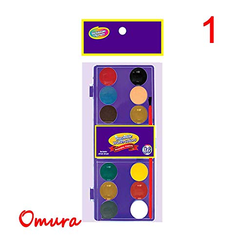 16 Ct. Watercolor w/Brush (CASE PK 01)