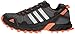 adidas Originals Women's Rockadia Trail W Running Shoe, Black/White/Easy Orange, 8 M US