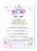 Magical Unicorn Invitations 12