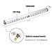 SOLLED Motion Sensing Closet Lights, 20 LEDs DIY Stick-on Anywhere Portable Wireless Cabinet Wardrobe/Stairs/Step Light, LED Night Light, Safe Lights with Magnetic Strip(Battery Operated)